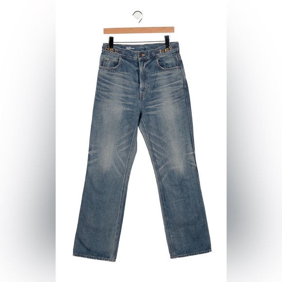 Celine Classic Blue Women JeansJane Flare Jeans in Denim Union Wash